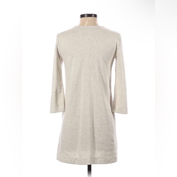 SOLD ELSEWHERE ❤️ Free People Gray Casual Pull Over Lace Up Sweater Dress - Picture 3 of 4